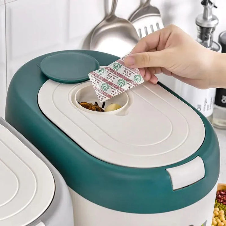 Automatic Kitchen Rice Bin | Smart Storage for Fresh, Convenient, and Mess-Free Rice Dispensing