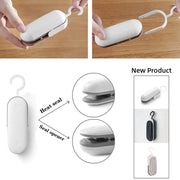 Mini Heat Bag Portable Sealer | Compact & Efficient Sealing for Freshness On-the-Go