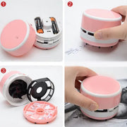 Mini Vacuum Cleaner | Powerful Handheld Dust Remover for Home, Office & Car Cleaning