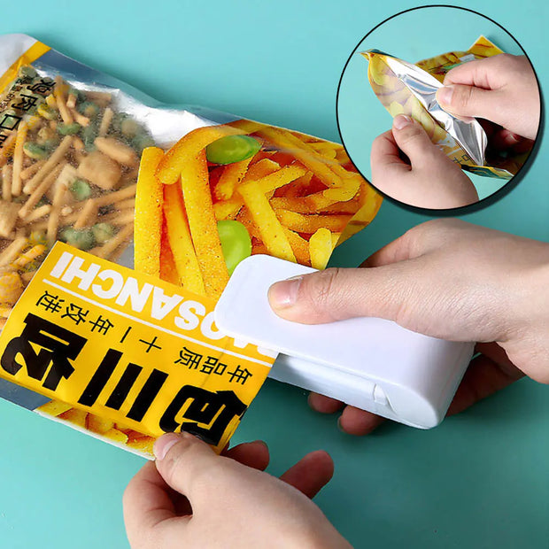 Mini Heat Bag Portable Sealer | Compact & Efficient Sealing for Freshness On-the-Go