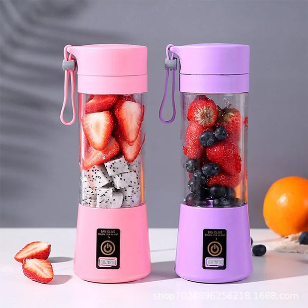 Portable Blender for Smoothies | Rechargeable Mini Blender for Fresh Shakes & Juices On-the-Go