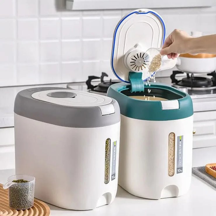 Automatic Kitchen Rice Bin | Smart Storage for Fresh, Convenient, and Mess-Free Rice Dispensing