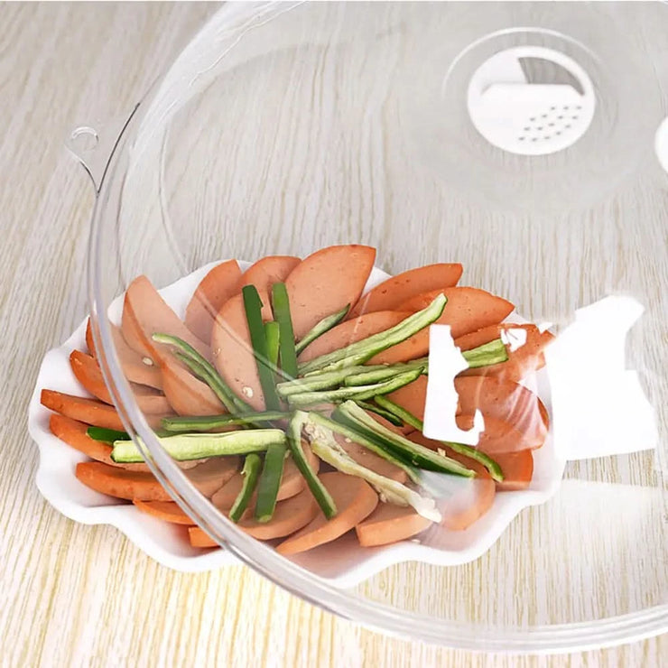 Microwave Food Cover: BPA-Free Lid for Spill-Free Cooking
