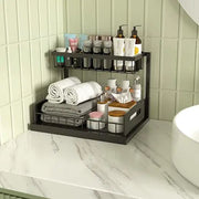Sliding Drawer Organizer for Kitchen | Adjustable Storage Solution for Neat & Efficient Organization